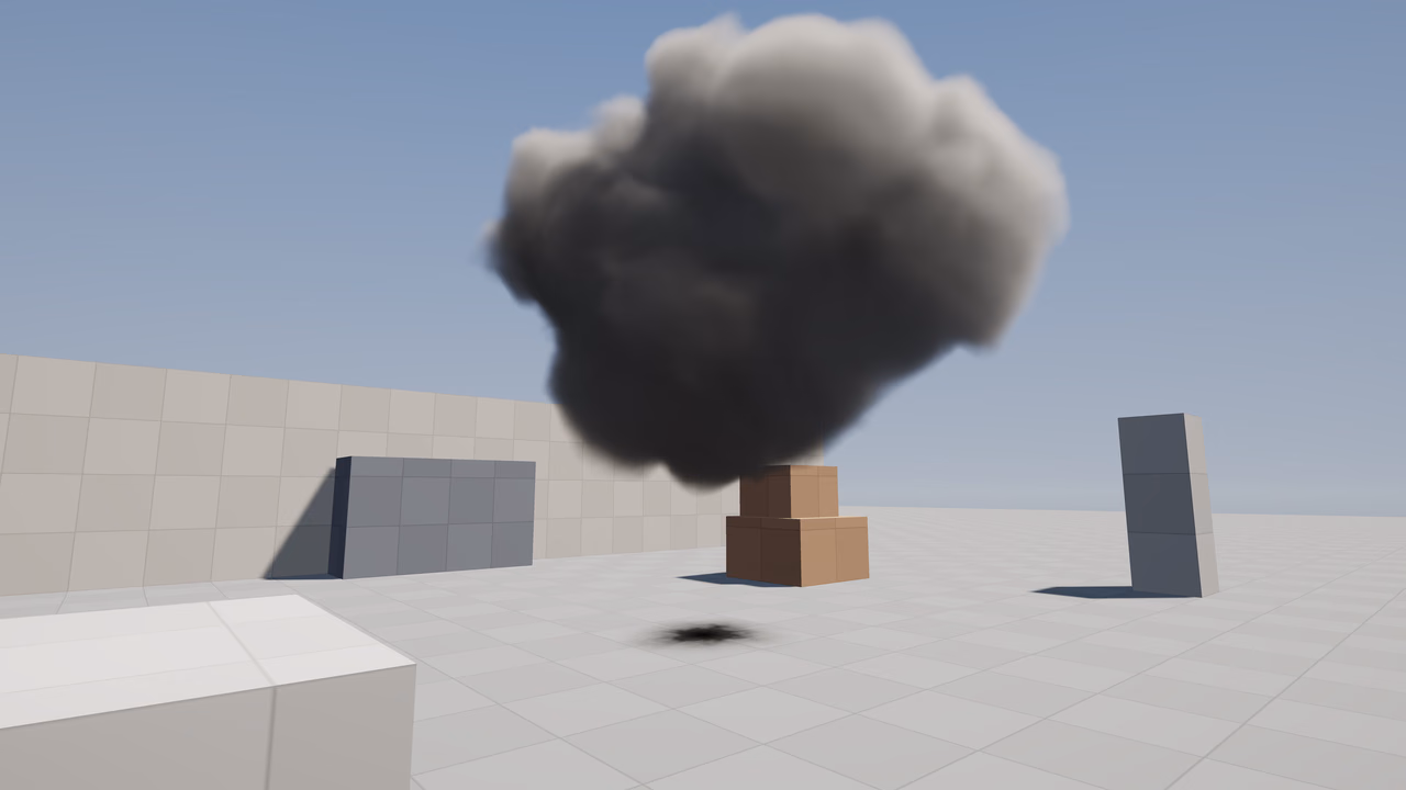 HE explosion