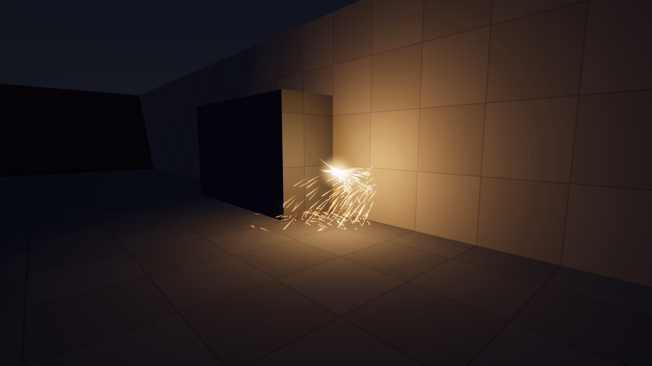 Grinder sparks