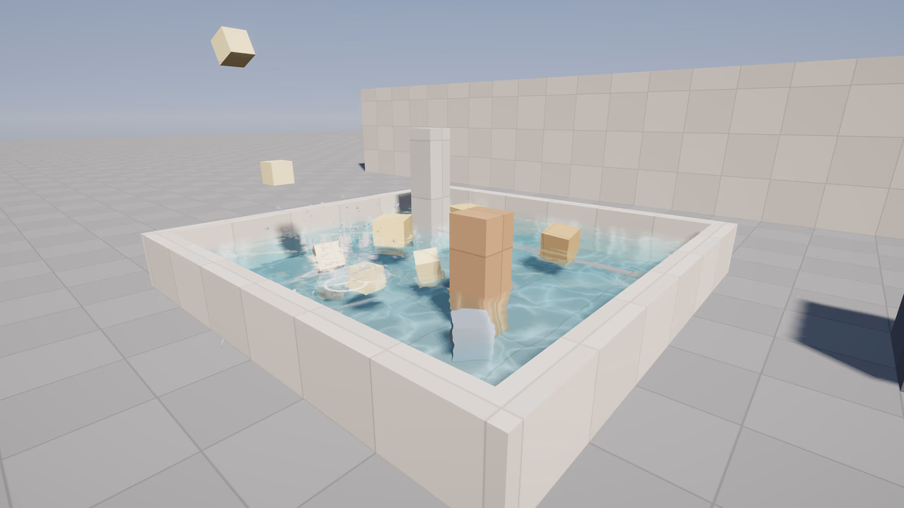 Floating crates
