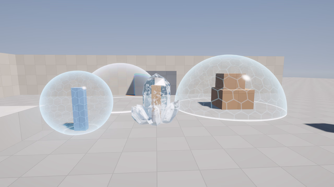 Glass and ice