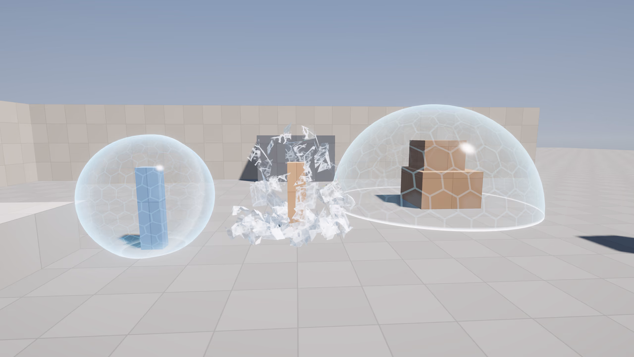 Glass and ice