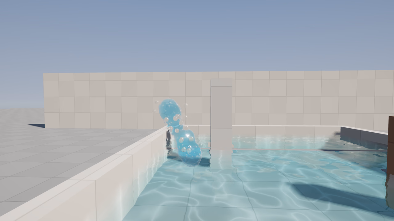Water bending: whip