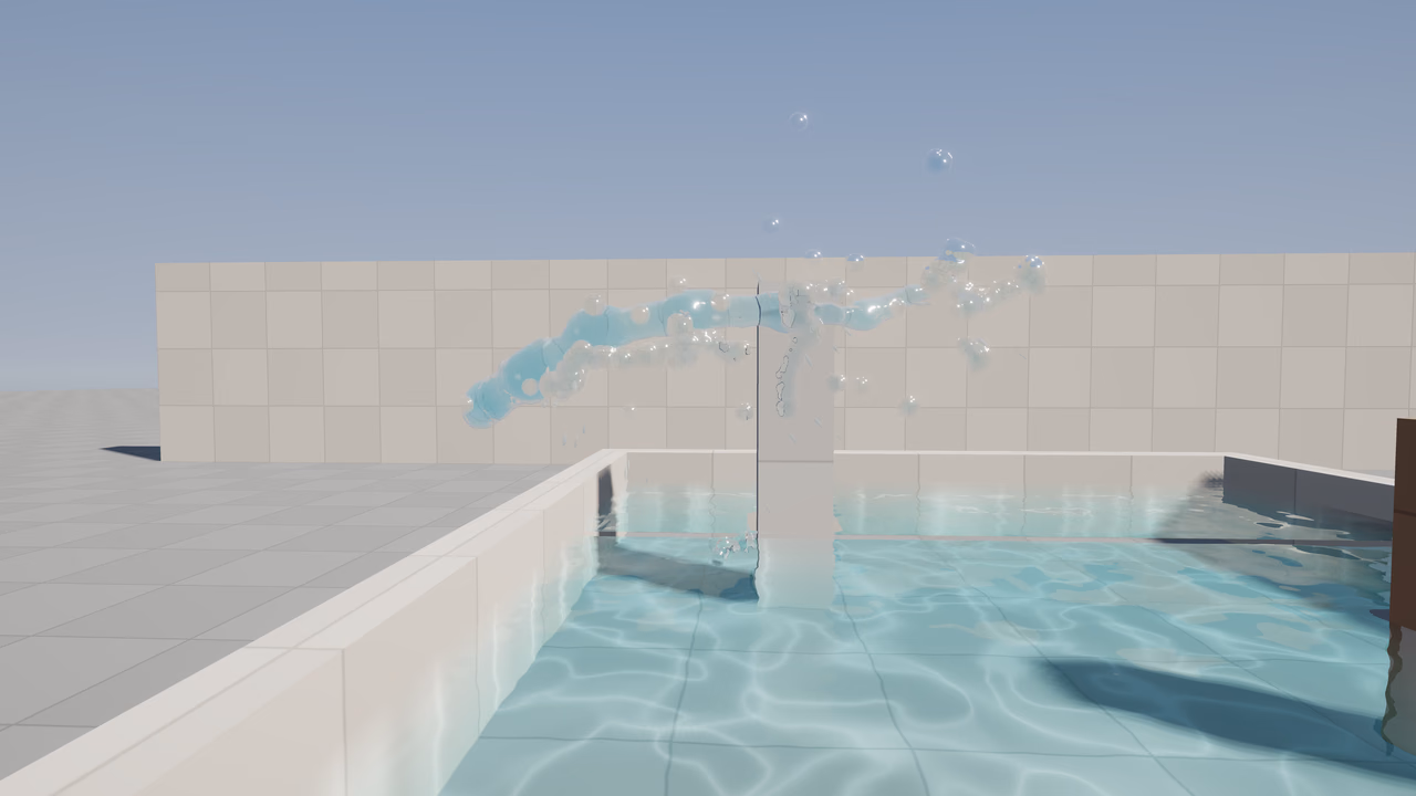 Water bending: whip