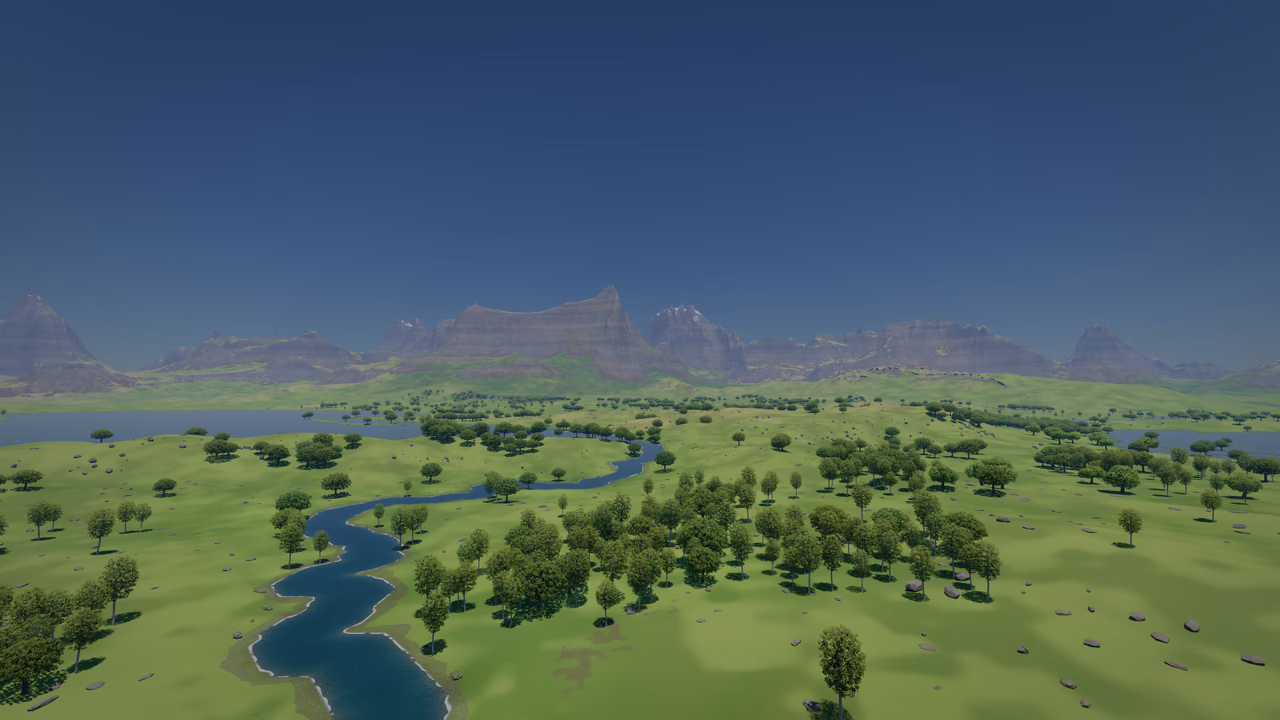 Noon river