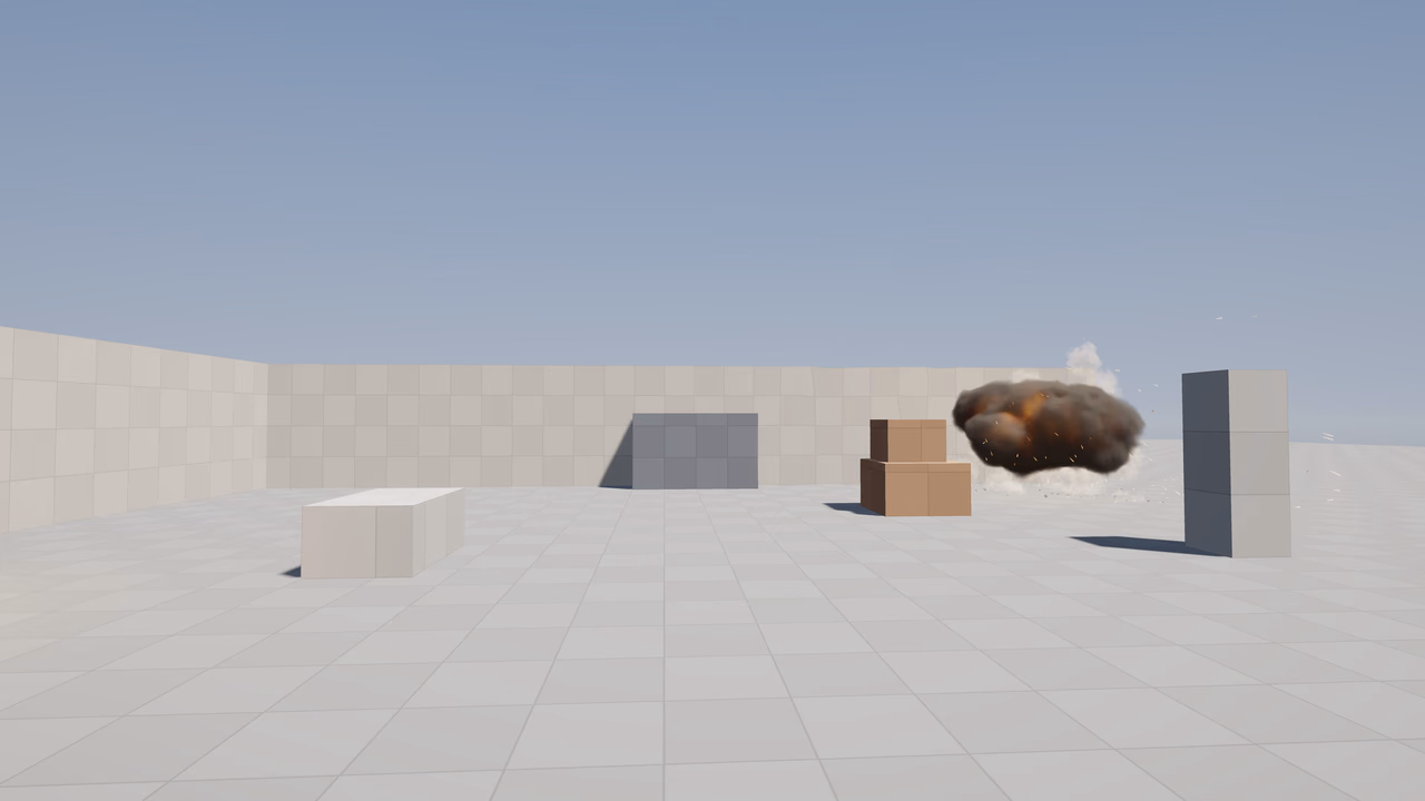 Missile strike