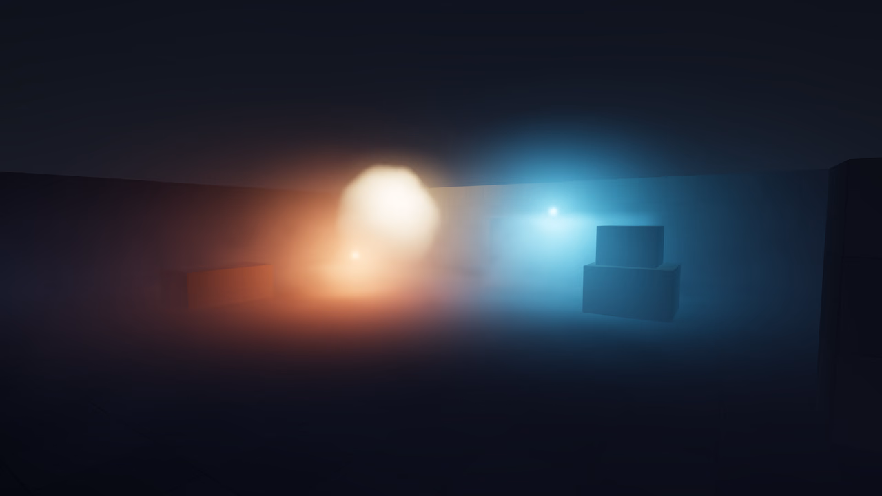 Lit fog volumes
